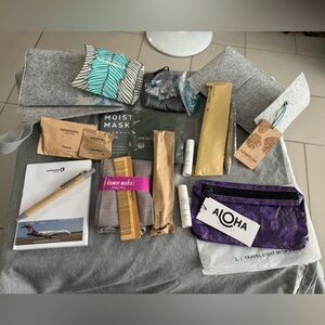 Hawaiian Airlines travel kit